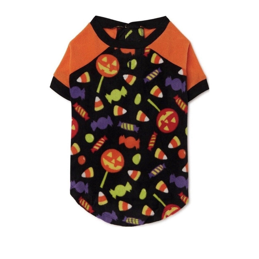 WAY TO CELEBRATE! Polyester Halloween Everyday Dog Pajama Black XS New